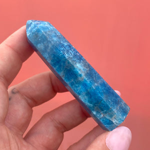 Blue Apatite Point